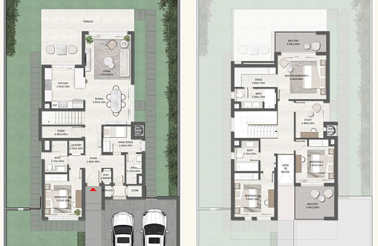 Планировка Квартира 360.3 м2 в ЖК Fairway villas