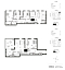 Планировка Апартаменты с 3 спальнями 245.4 м2 в ЖК Titul на Серебрянической