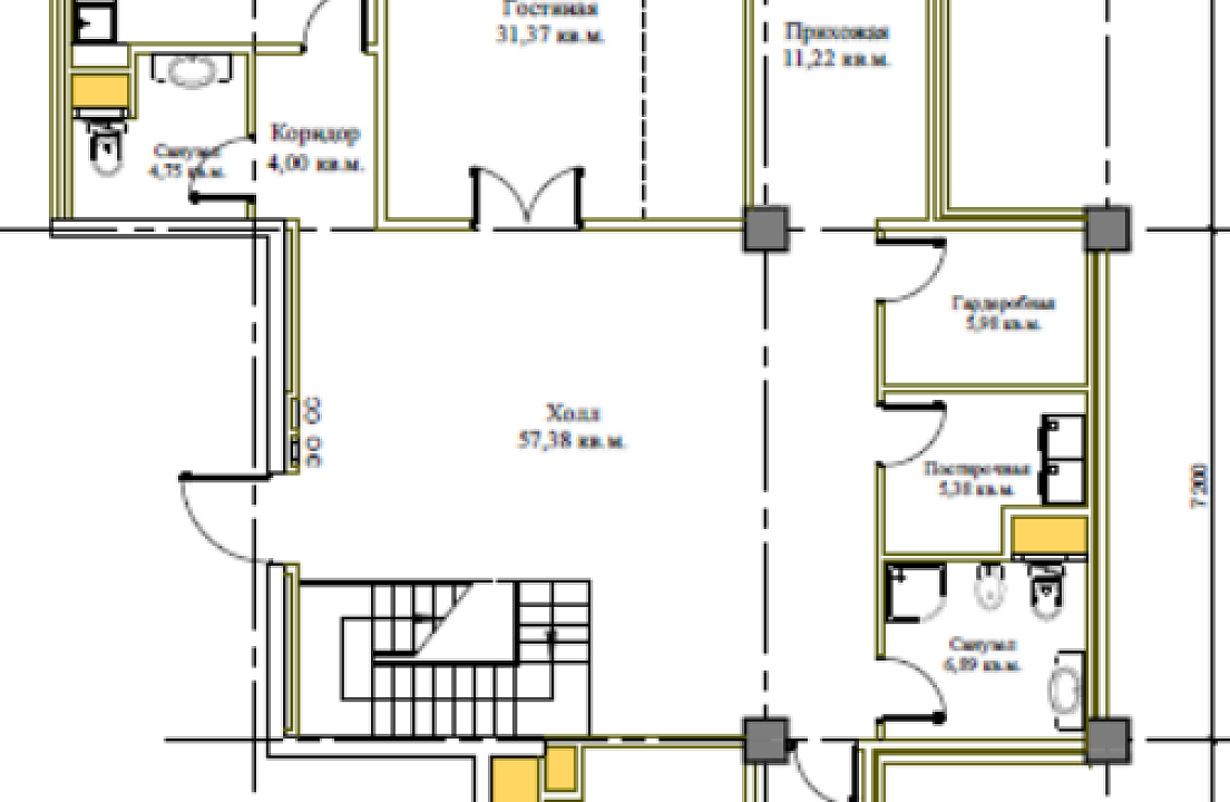 Таунхаус с 5 спальнями 397.8 м2 в ЖК Knightsbridge Private Park