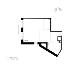 Планировка Апартаменты с 1 спальней 66.49 м2 в ЖК Руновский 14