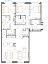Планировка Квартира с 4 спальнями 207.46 м2 в ЖК TURGENEV